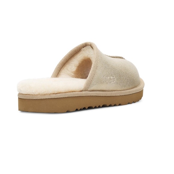 UGG Kids' Keegan Metallic UGGplush Faux Fur Lined Slipper - New In Box - Picture 3 of 16
